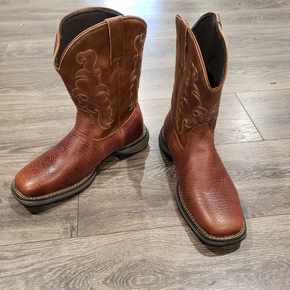 Roper Wilder Western Boots Mens Size 8.5 Brown